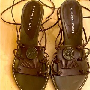 Nine West Studio Brown Women's Sandals